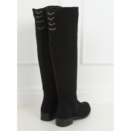 Botas de mujer negras W146-1 Black negro 1