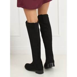 Botas de montar para mujer negras W146-BKOR Black negro 3