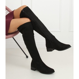 Botas de montar para mujer negras W146-BKOR Black negro 2