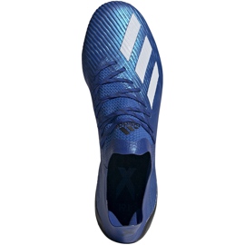 Zapatillas de fútbol Adidas X 19.1 Sg azul EG7144 2