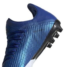 Adidas X 19.1 Fg Jr azul zapatos de fútbol EG7164 4