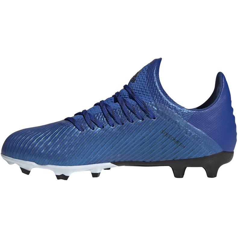 Adidas X 19.1 Fg Jr azul zapatos de fútbol EG7164 1