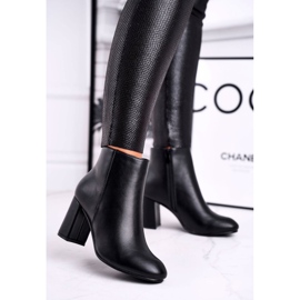 FW1 Botas de Mujer con Tacón Negro Gun 1