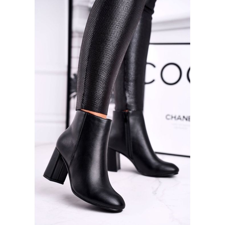 FW1 Botas de Mujer con Tacón Negro Gun 1 FW1 Botas de Mujer con Tacón Negro Gun 1