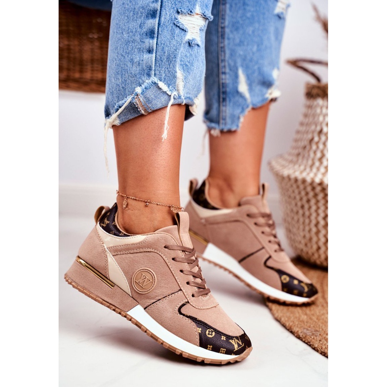 Zapatillas Deportivas Mujer Beige Dorado Clementine Elements marrón 1