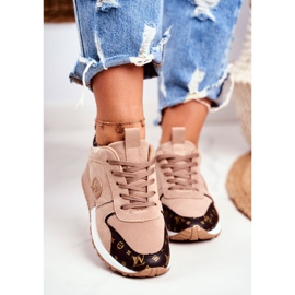 Zapatillas Deportivas Mujer Beige Dorado Clementine Elements marrón 3