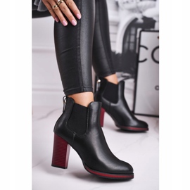 Botas De Mujer Con Tacón Alto Sergio Leone Negro BT538 3