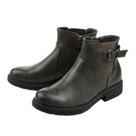 Botas grises de Vicked botas Jodhpur con aislamiento 2