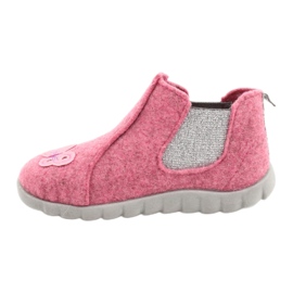 Calzado infantil befado 546P024 rosado plata 6