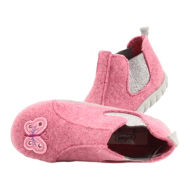 Calzado infantil befado 546P024 rosado plata 9