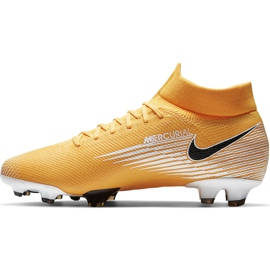 Zapatos de fútbol Nike Mercurial Superfly 7 Pro Fg AT5382 801 naranja dorado 2