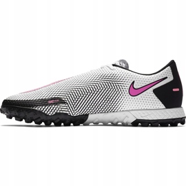 Calzado de fútbol Nike React Phantom Gt Pro Tf CK8468 160 blanco blanco 2