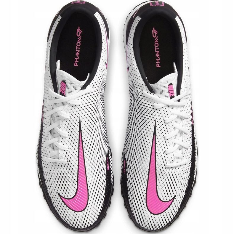 Calzado de fútbol Nike React Phantom Gt Pro Tf CK8468 160 blanco blanco 1