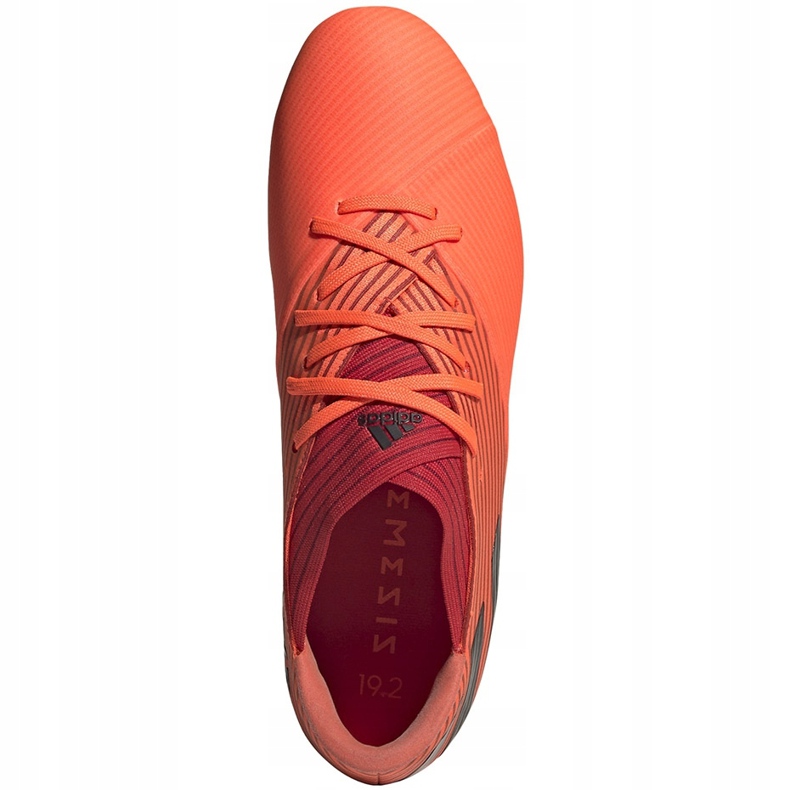 Zapatillas de fútbol Adidas Nemeziz 19.2 Fg naranja EH0293 1