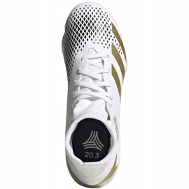 Botas de fútbol adidas Predator 20.3 In Junior FW9218 negro blanco 1