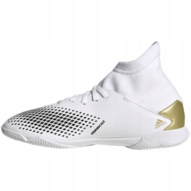 Botas de fútbol adidas Predator 20.3 In Junior FW9218 negro blanco 2