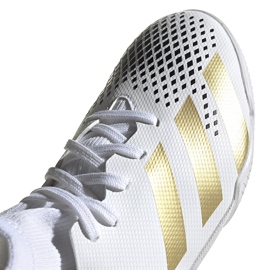 Botas de fútbol adidas Predator 20.3 In Junior FW9218 negro blanco 3