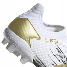 Botas de fútbol adidas Predator 20.3 L Fg FW9197 dorado 3