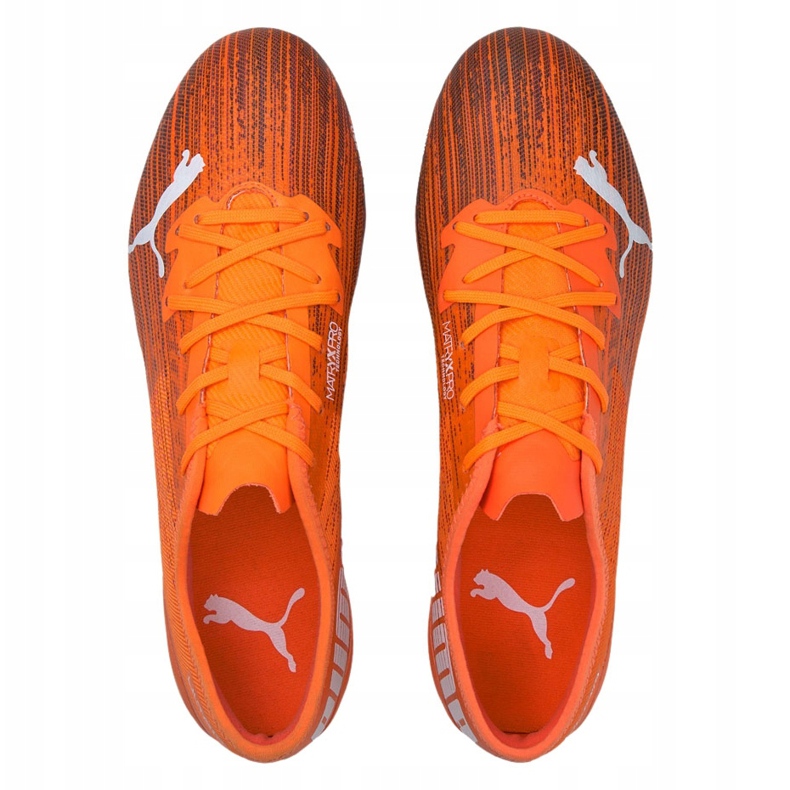 Botas de fútbol Puma Ultra 2.1 Fg Ag 106080 01 naranja naranja 1