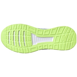 Zapatillas adidas Runfalcon FW5144 para mujer azul verde 5