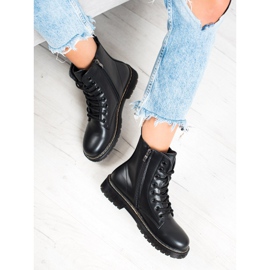 Small Swan Botas negras negro 3