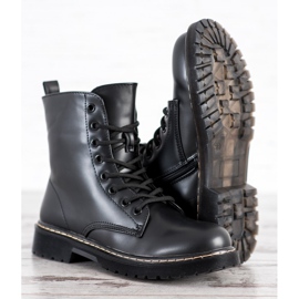 Small Swan Botas negras negro 4