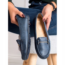 Clowse Mocasines cómodos azul marino 1 Clowse Mocasines cómodos azul marino 1