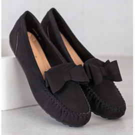 Fama Mocasines con lazo negro 2