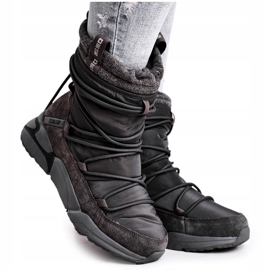 Botas de nieve para mujer Big Star Grey GG274629 gris 4