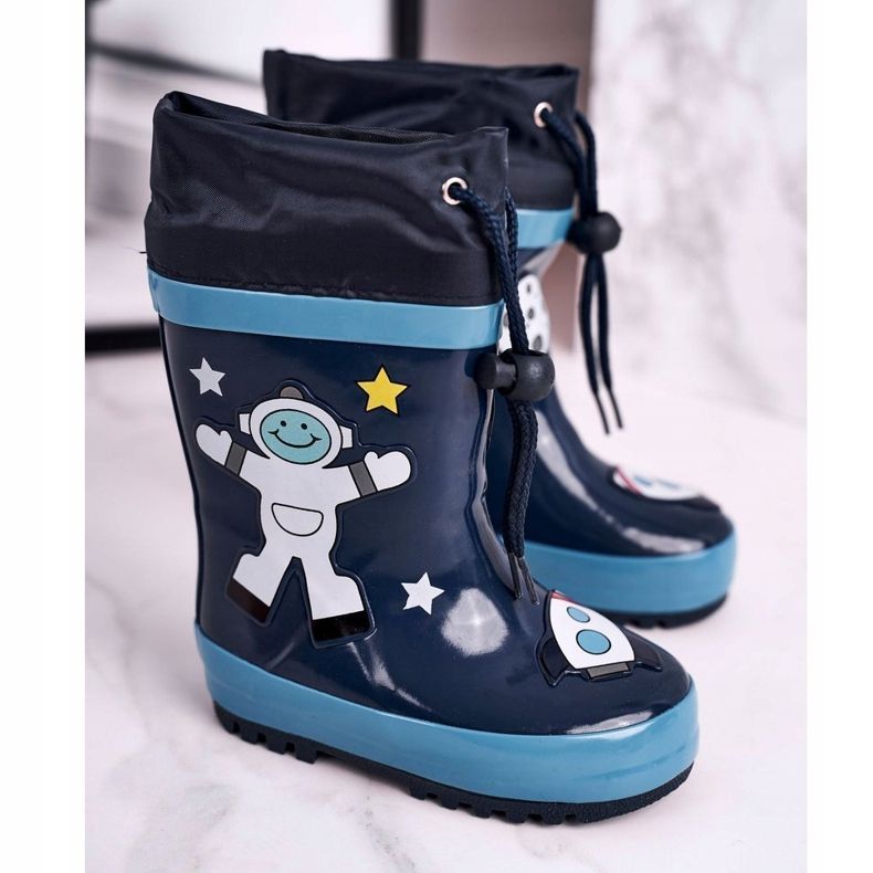 Apawwa Chanclas Cosmonaut Mordeso Azul Marino blanco 1