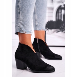 Vinceza Botas de mujer con corte negro La mejor opción 1