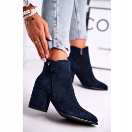 Vinceza Botas de Mujer Warm Eco Suede Azul Marino So Good 1