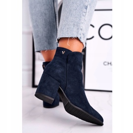 Vinceza Botas de Mujer Warm Eco Suede Azul Marino So Good 3