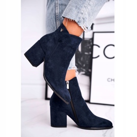 Vinceza Botas de Mujer Warm Eco Suede Azul Marino So Good 5