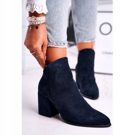 Vinceza Botas de Mujer Warm Eco Suede Azul Marino So Good 4