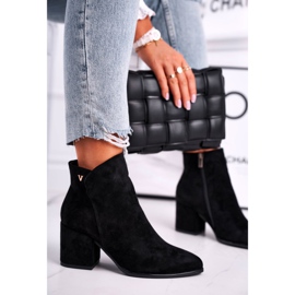 Vinceza Botas de mujer Warm Eco Suede Black So Good negro 4