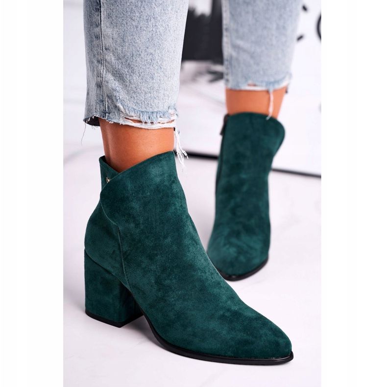 Vinceza Botas de mujer Warm Eco Suede Green So Good verde 2