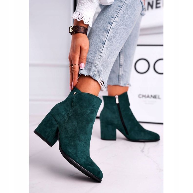 Vinceza Botas de mujer Warm Eco Suede Green So Good verde 1