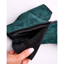 Vinceza Botas de mujer Warm Eco Suede Green So Good verde 5