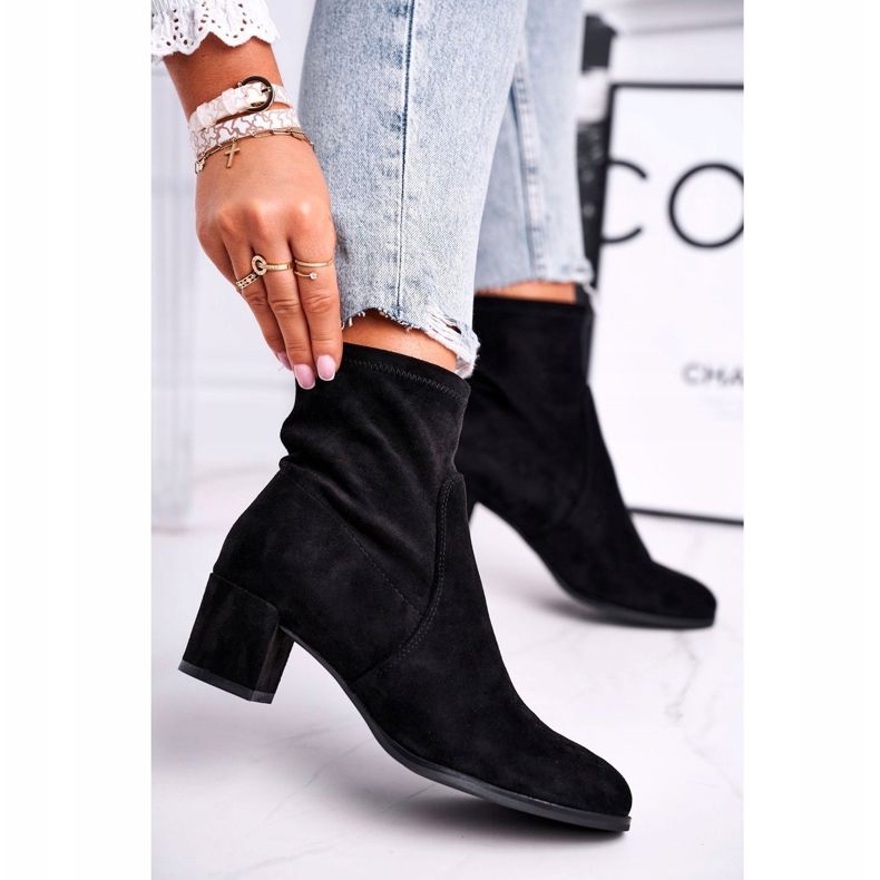 Botas De Mujer Con Tacón Alto Sergio Leone Negro BT151 1