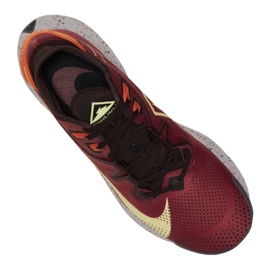 Zapatillas de running Nike Pegasus Trail 2M CK4305-600 rojo naranja gris amarillo 1