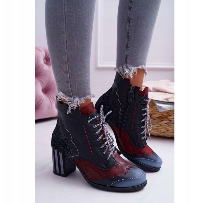 Botas Mujer Maciejka Piel Negra 03190 negro multicolor 1 Botas Mujer Maciejka Piel Negra 03190 negro multicolor 1