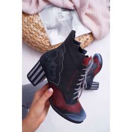 Botas Mujer Maciejka Piel Negra 03190 negro multicolor 7 Botas Mujer Maciejka Piel Negra 03190 negro multicolor 7