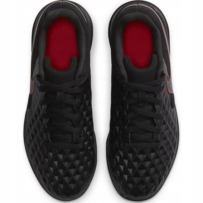 Zapatillas de fútbol Nike Tiempo Legend 8 Club Ic Jr AT5882060 negro negro 1