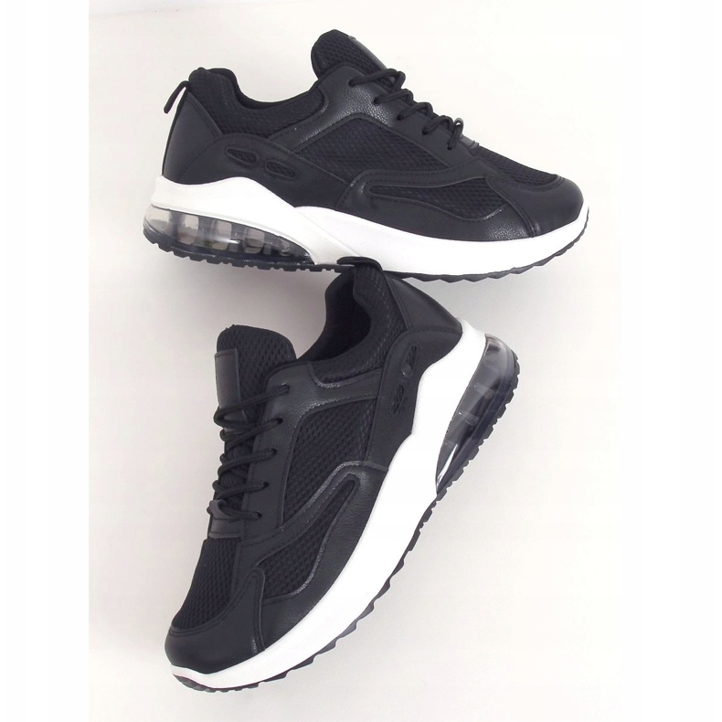 Zapatillas deportivas negras para mujer 8271-SP Negra negro 1