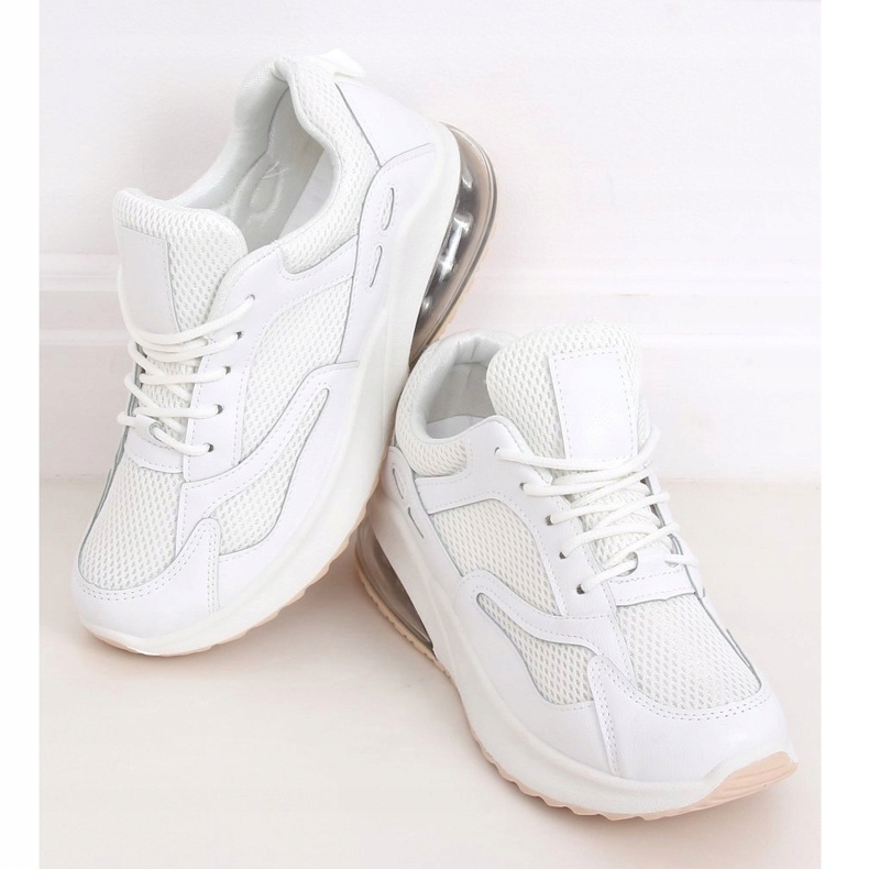 Zapatillas deportivas blancas para mujer 8271-SP Blanco 1 Zapatillas deportivas blancas para mujer 8271-SP Blanco 1