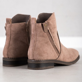Evento Botas casuales cómodas beige 1