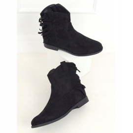 Negro Botas estilo boho, negro 688-A99 Negro 2