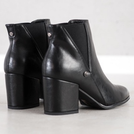 Botas VINCEZA con estilo negro 1