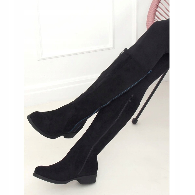 Botas de montar de mujer negras 7962-PG Black negro 1